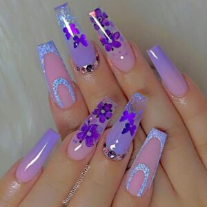 10+ Gorgeous Purple Nail Designs for a Bold and Artistic Look