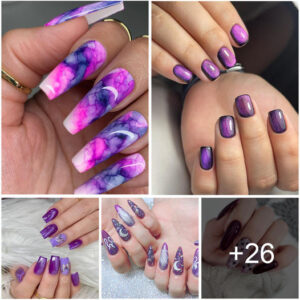 30 Stunning Purple Nail Designs to Try at Your Next Salon Visit