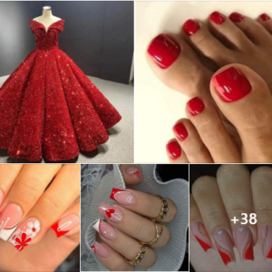 65 Red Nail Designs That Flawlessly Embody Feminine Elegance