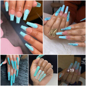 "Over 30 Gorgeous Turquoise Nail Designs for a Vibrant Style"