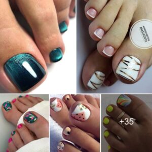 41 Stylish Holiday Toenail Designs for the Perfect Vacation Look