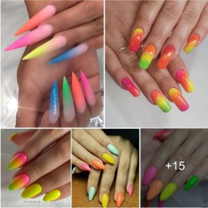 57+ Vibrant Summer Nail Designs with Stunning Color Pairings