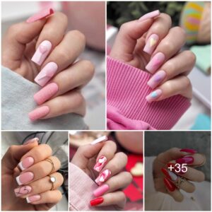 "97 Elegant Heart Nail Designs for a Touch of Love"