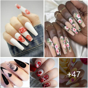 Stunning Rose Nail Art Ideas for a Classy Look