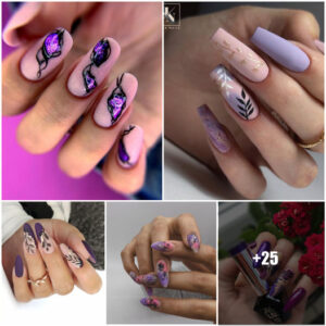 "2024 Purple Nail Designs: Sophisticated Lavender Art for a Chic Spring Look"