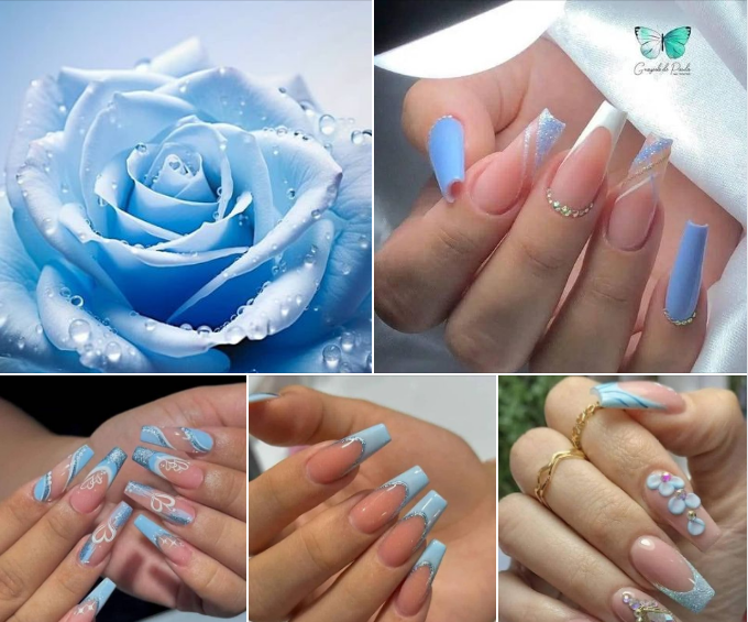 31+ Timeless and Refined Blue Nail Inspiration Concepts