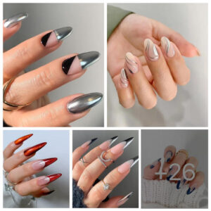 Exclusive: 16 Winter Chrome Nail Ideas for a Festive and Frosted Manicure