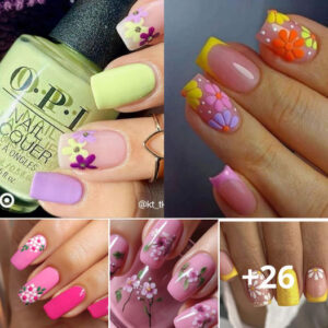 30 Chic and Fun Flower Nail Designs You'll Love