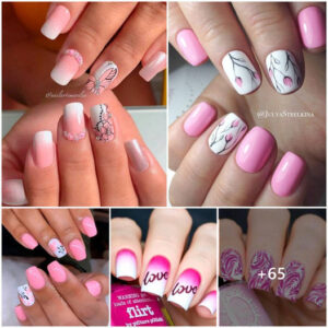 34 Pink And White Nails Developments For Spring And Summer time 2024