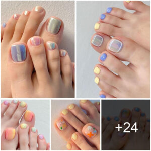 Gradient Toes: Walk in Style with Ombre Elegance