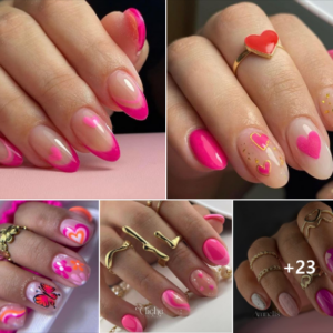 34 Pink And White Nails Developments For Spring And Summer time 2024