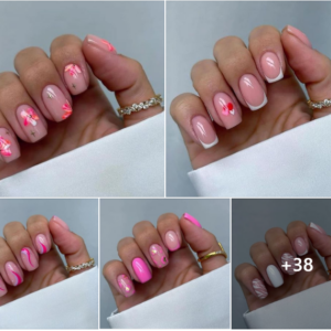 34 Pink and White Nail Trends for Spring and Summer 2024