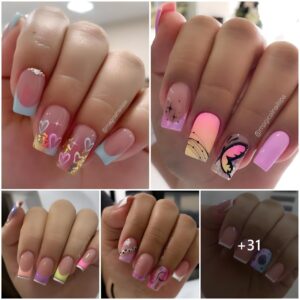 35+ Inspiring Ideas for Creative Short Nail Designs