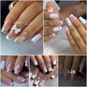 White nail ideas that never go out of style.