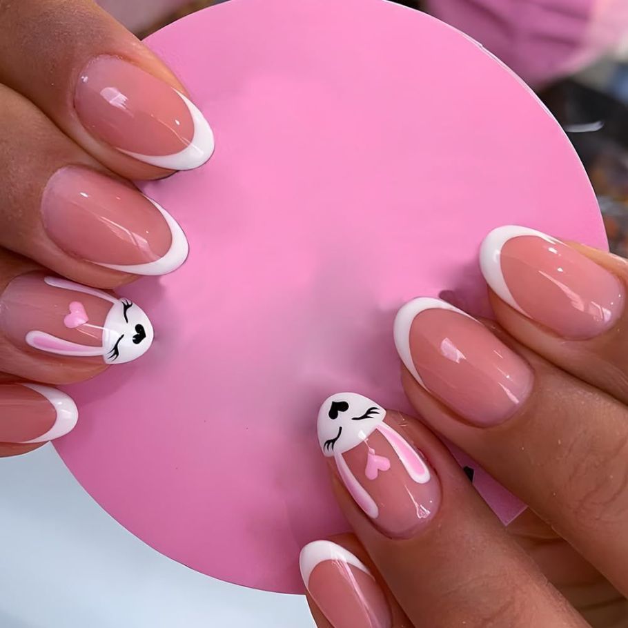 Easter Bunny Nail Designs