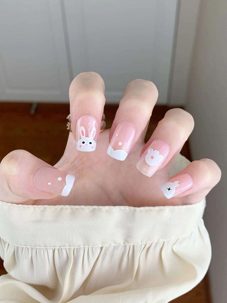 Easter Bunny Nail Designs