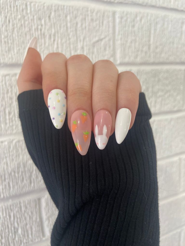 Easter Bunny Nail Designs